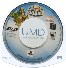 Marvel Super Hero Squad - Disc Image