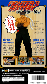 Fighter's History: Mizoguchi Kiki Ippatsu!! - Box - Back Image