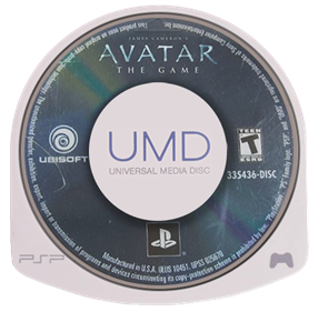 James Cameron's Avatar: The Game - Disc