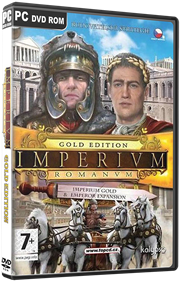 Imperium Romanum: Gold Edition - Box - 3D Image