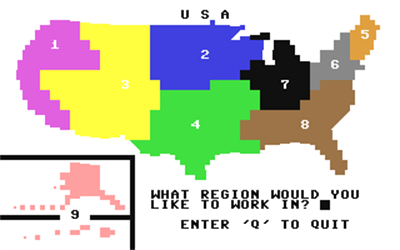 USA Geogramania - Screenshot - Gameplay Image