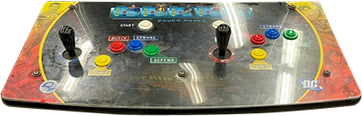 Justice League: Heroes United - Arcade - Control Panel Image