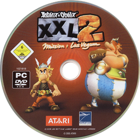 Asterix & Obelix XXL 2: Mission: Las Vegum - Disc Image