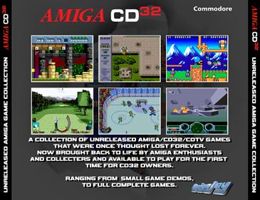 Unreleased Game Collection - Box - Back - Reconstructed Image