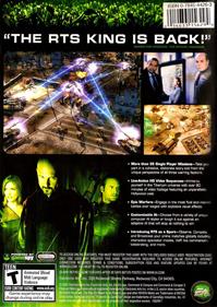 Command & Conquer 3: Tiberium Wars - Box - Back Image