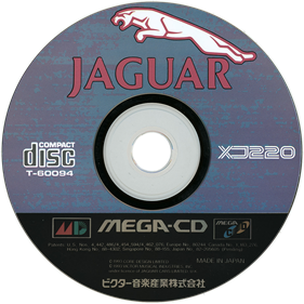 Jaguar XJ220 - Disc Image