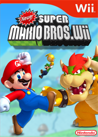 Newer Super Mario Bros. Wii - Box - Front Image
