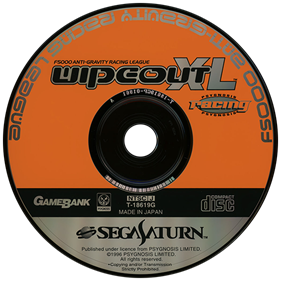 WipEout 2097 - Disc Image