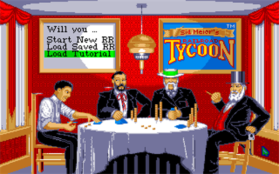 Sid Meier's Railroad Tycoon - Screenshot - Game Select Image