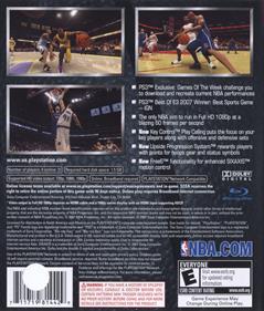 NBA 08 - Box - Back Image