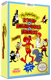 The Adventures of Rocky and Bullwinkle and Friends - Box - 3D Image