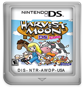 Harvest Moon DS: Cute - Fanart - Cart - Front Image