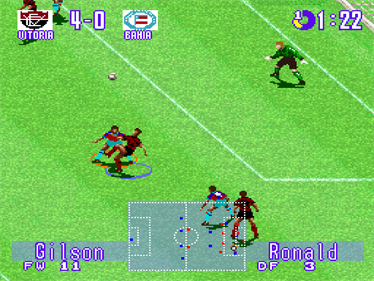 Futebol Brasileiro '96 - Screenshot - Gameplay Image