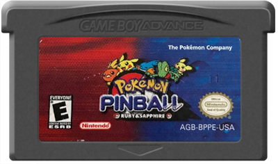 Pokémon Pinball: Ruby & Sapphire - Cart - Front Image