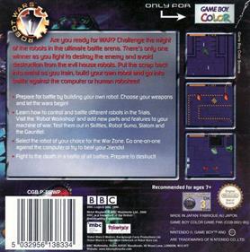 Robot Wars: Metal Mayhem - Box - Back Image