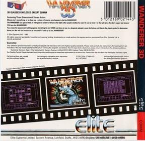 Wanderer 3D - Box - Back Image