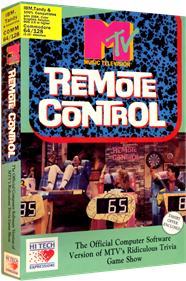 MTV Remote Control - Box - 3D Image
