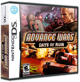 Advance Wars: Days of Ruin - Box - 3D Image