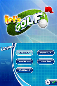 Let's Golf! - Screenshot - Game Title Image