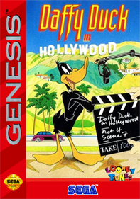 Daffy Duck in Hollywood - Fanart - Box - Front Image