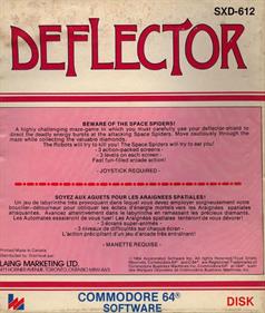 Deflector - Box - Back Image