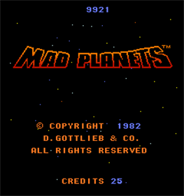 Mad Planets - Screenshot - Game Title Image