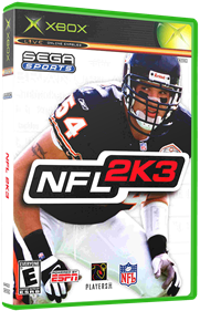 NFL 2K3 - Box - 3D Image