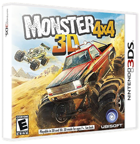 Monster 4x4 3D - Box - 3D Image