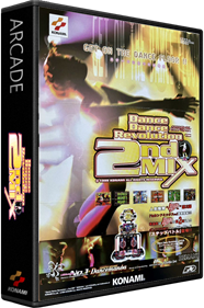 Dance Dance Revolution 2nd Mix  - Box - 3D Image