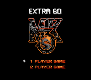 Mortal Kombat 3 Extra 60 - Screenshot - Game Title Image