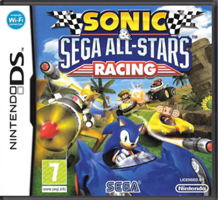 Sonic & SEGA All-Stars Racing - Box - Front - Reconstructed Image