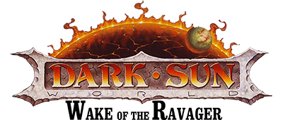 Dark Sun: Wake of the Ravager - Clear Logo Image