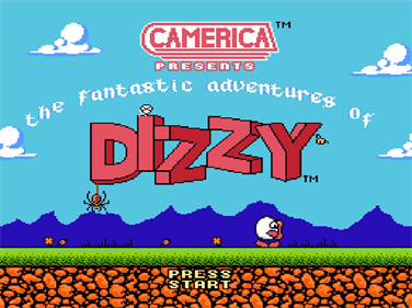 The Fantastic Adventures of Dizzy - Screenshot - Game Title Image