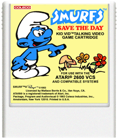 Smurfs Save the Day - Fanart - Cart - Front Image
