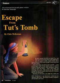 Escape From Tut's Tomb
