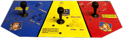 Alien Storm - Arcade - Control Panel Image