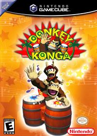 Donkey Konga - Fanart - Box - Front Image