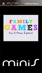 Family Games - Box - Front Image