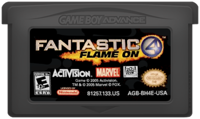 Fantastic 4: Flame On - Cart - Front Image