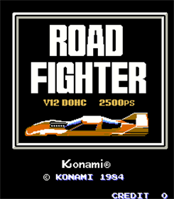 Road Fighter - Screenshot - Game Title Image