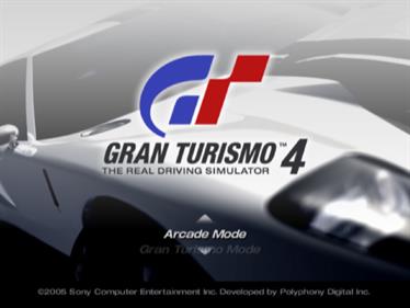 Gran Turismo 4 - Screenshot - Game Title Image