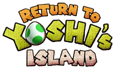 Return to Yoshi's Island 64 - Clear Logo Image