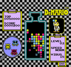 Vs. Dr. Mario - Screenshot - Gameplay Image