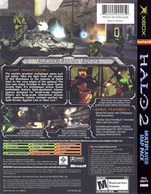 Halo 2: Multiplayer Map Pack - Box - Back Image