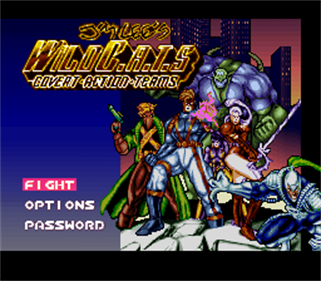 Jim Lee's WildC.A.T.S: Covert Action Teams - Screenshot - Game Title Image
