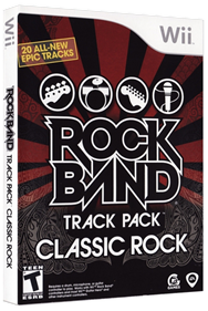 Rock Band: Track Pack: Classic Rock - Box - 3D Image