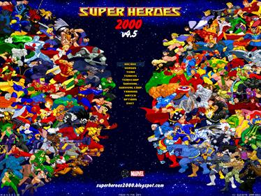 Superheroes 2000 - Screenshot - Game Title Image