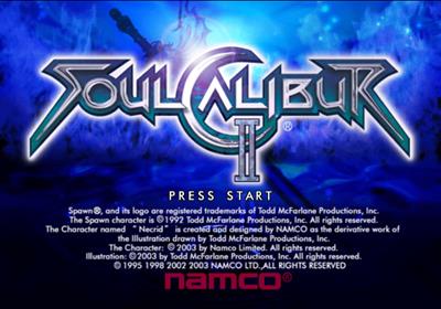 SoulCalibur II - Screenshot - Game Title Image