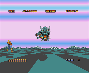 Space Harrier: Return to the Fantasy Zone - Screenshot - Gameplay Image