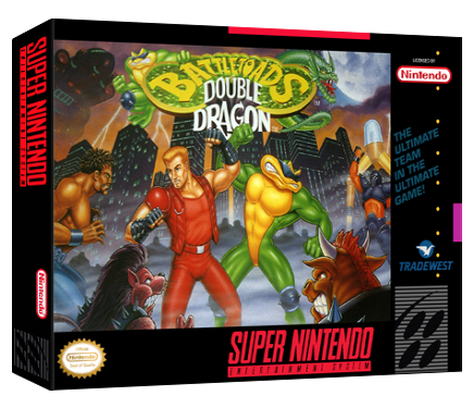Battletoads / Double Dragon the Ultimate Team SNES Super Nintendo